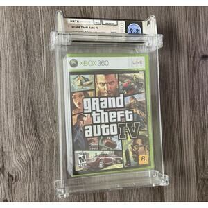 Grand Theft Auto IV Xbox 360 WATA 9.2 A+ Sealed